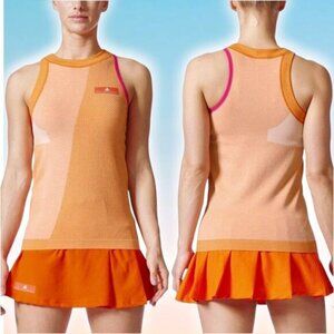 STELLA MCCARTNEY X ADIDAS Barricade Tank Sz Medium Orange